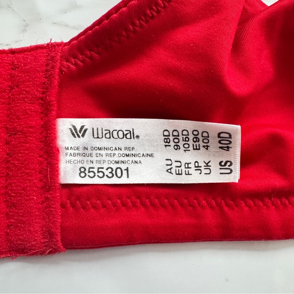 Wacoal Softly Styled Underwire Bra, 40D - Picture 6 of 8